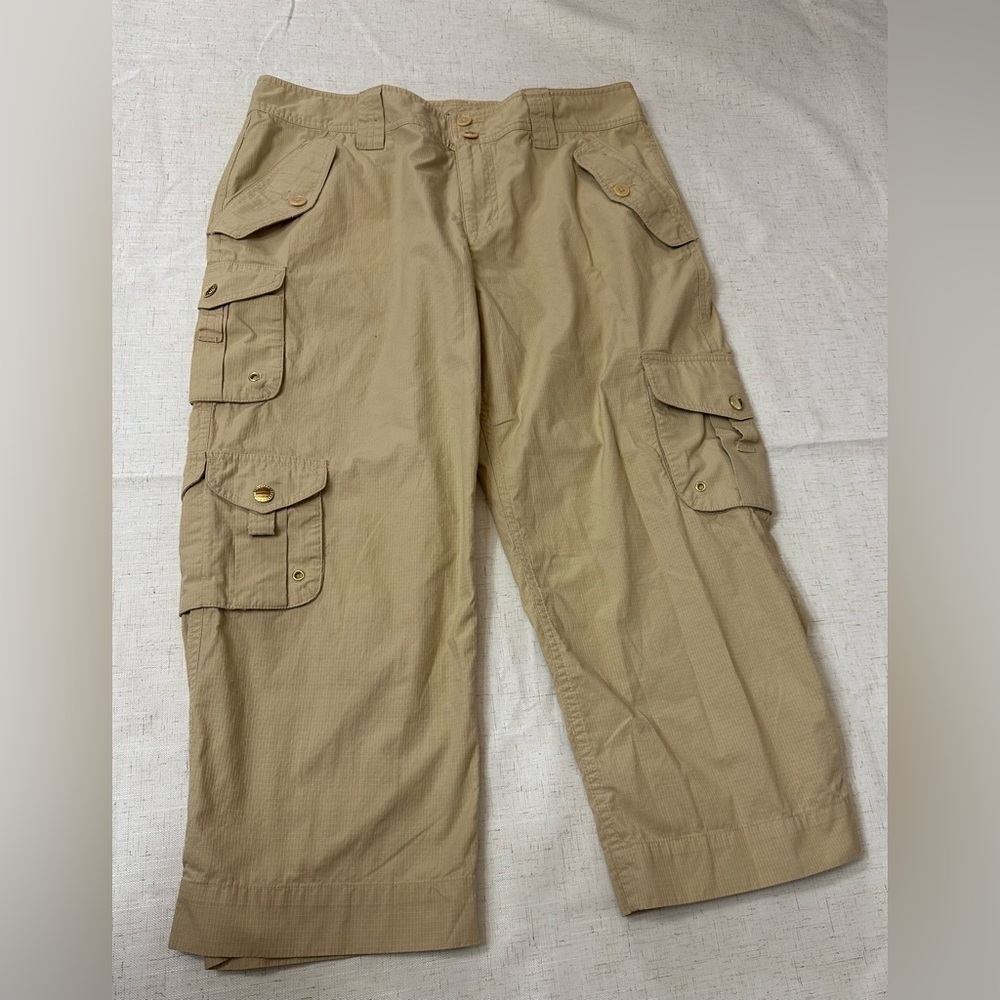 Lauren Ralph Lauren Tan Cargo Shorts for Versatile Style - Picture 6 of 12